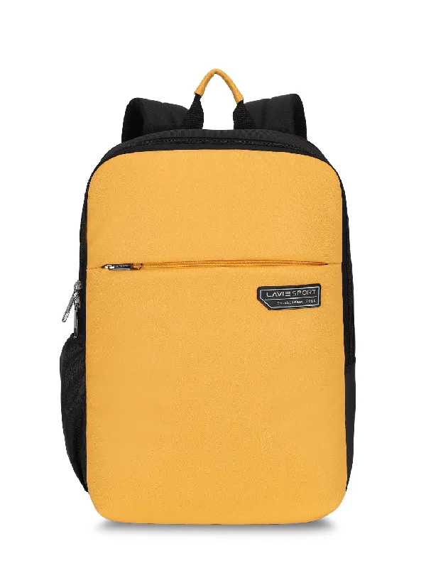 Lavie Sport Chairman 24L Laptop Backpack For Men & Women Yellow