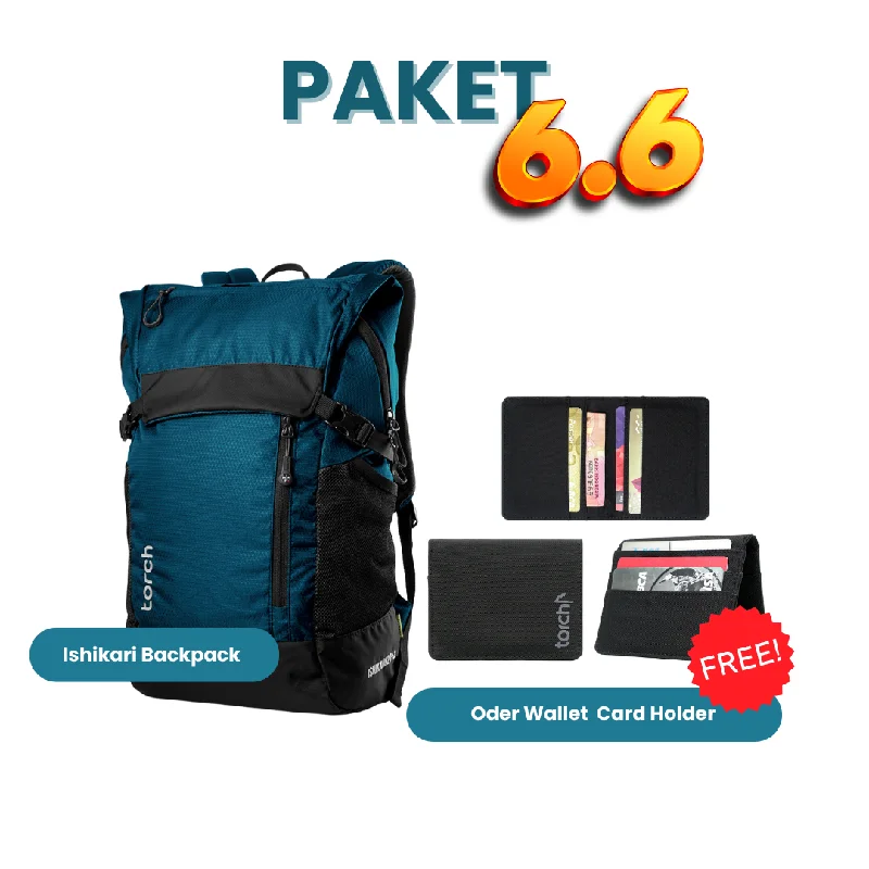 Paket 6.6 - Ishikari Backpack Gratis Card Holder