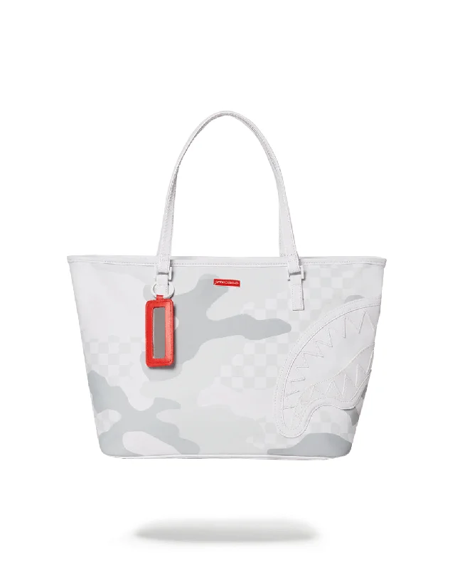 Sprayground Bag 3AM LE BLANC TOTE White