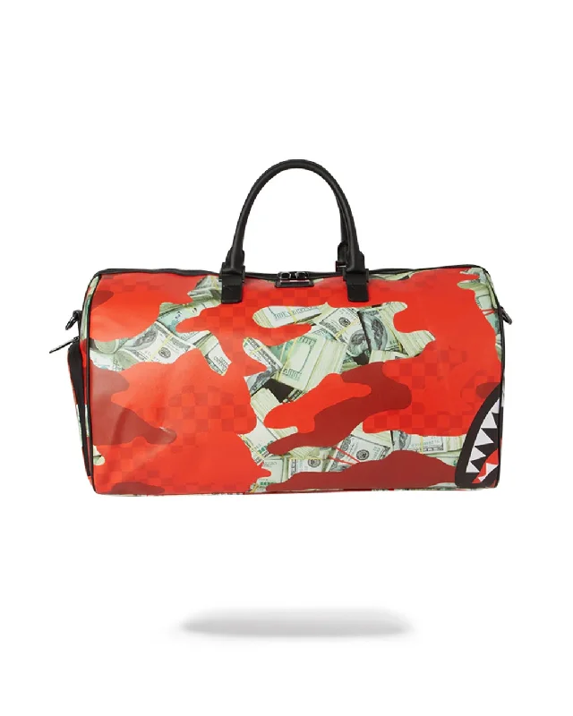 Sprayground Bag PANIC ATTACK DUFFLE Red