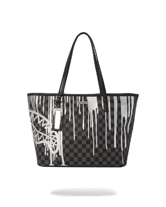 Sprayground Bag PLATINUM DRIPS TOTE BAG Black