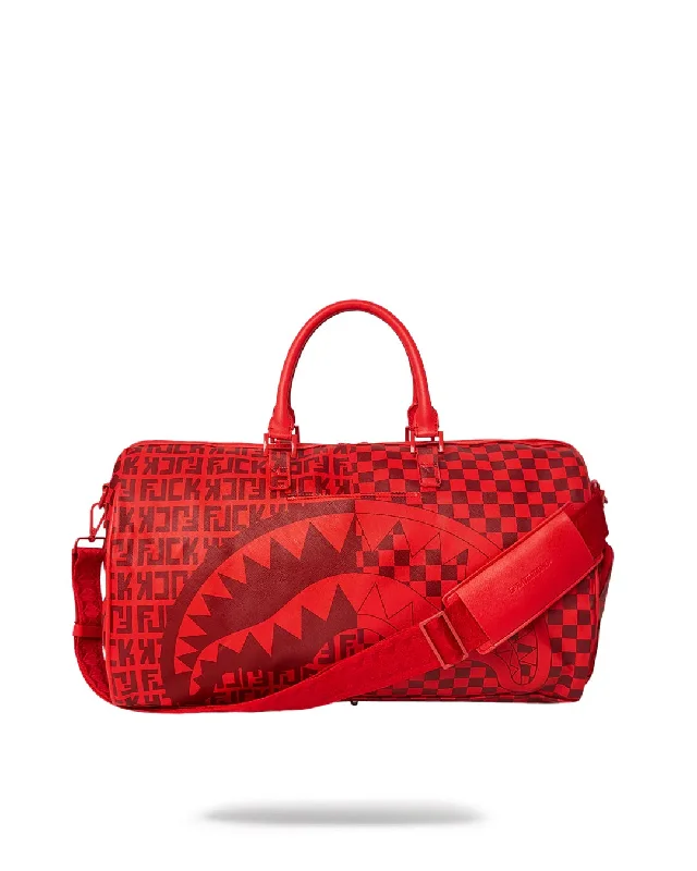 Sprayground Bag VENI, VIDI, VICI DUFFLE Red