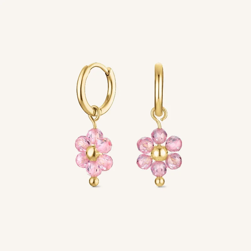 Flower Hoop Pink