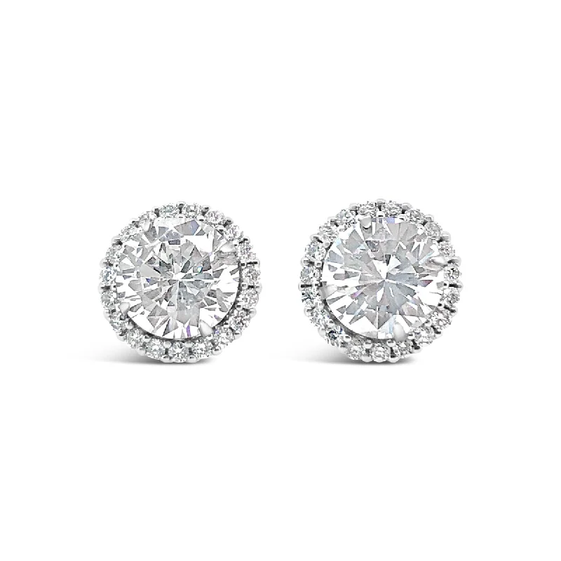 White Gold Diamond Earring Jackets