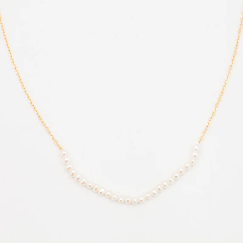 Pearl Arc Necklace